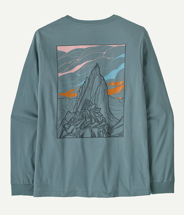 Mens L/S Cloud Crag T-Shirt