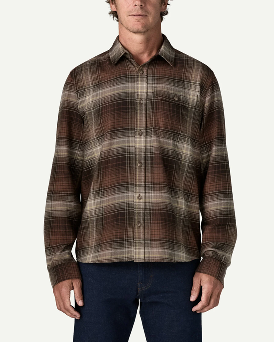 Mens L/S Cotton in Conversion LW Fjord Flannel Shirt