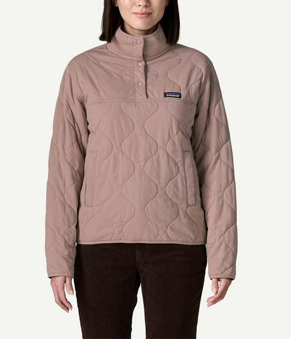 Womens Daily Quilted Snap-T P/O F26