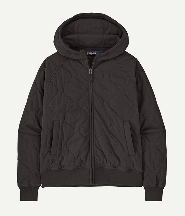 Womens Daily Quilted Hoody