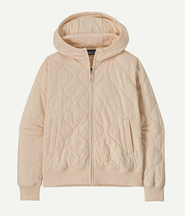 Womens Daily Quilted Hoody