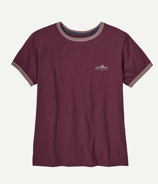 Womens Fitz Roy Foothills Ringer Tee