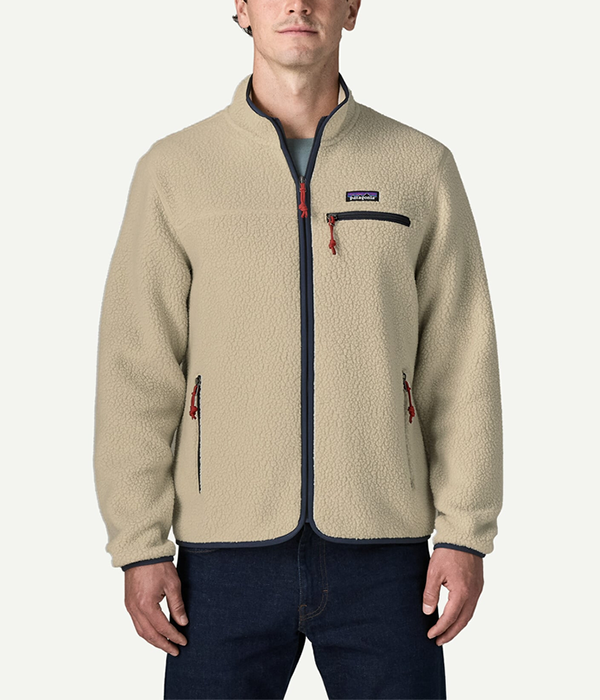 Mens Retro Pile Jacket