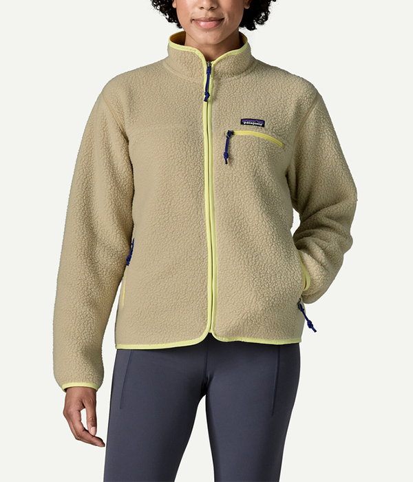 Womens Retro Pile Jacket