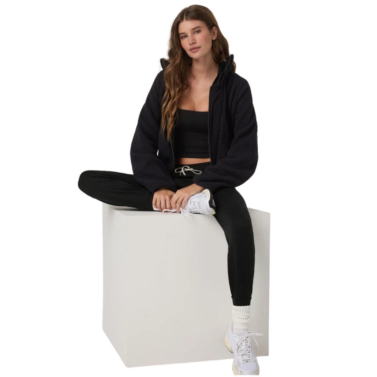 Vuori Performance Jogger - Long-Black Heather 