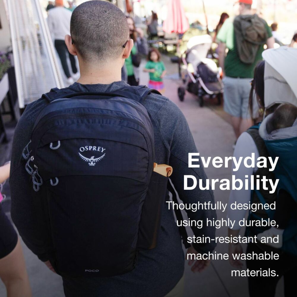 Osprey Poco Changing Pack In Black O/S-Black