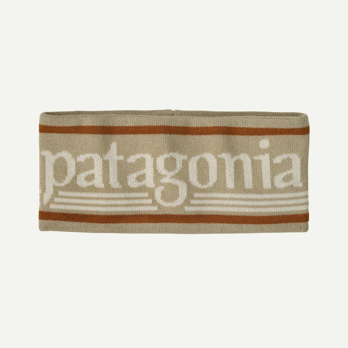 Patagonia Powder Town Headband - HLWD_Hut Tripper Logo: Weathered Stone