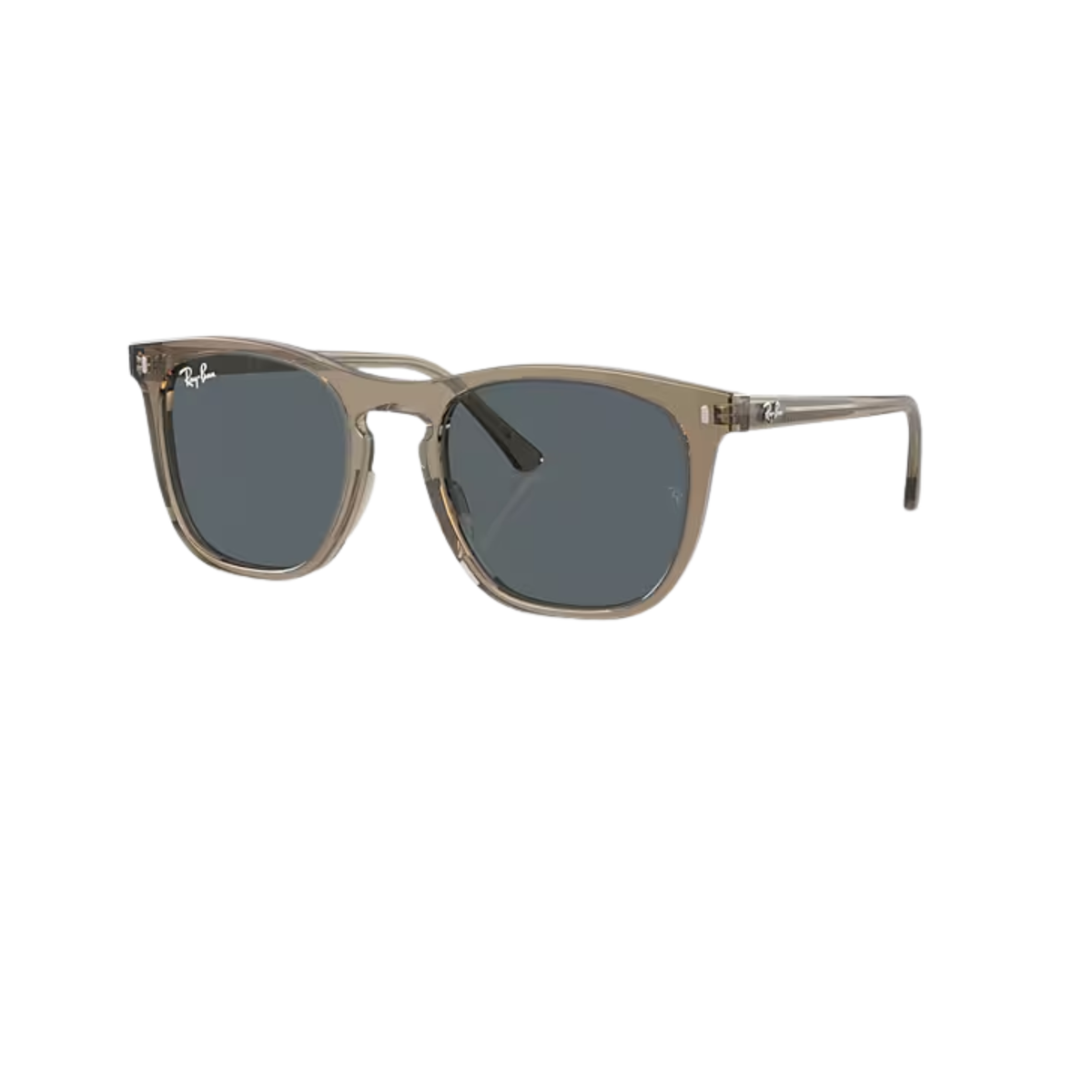 Rayban RB2210-6765R5 Sunglasses in Transparent Brown w/ Blue Lens