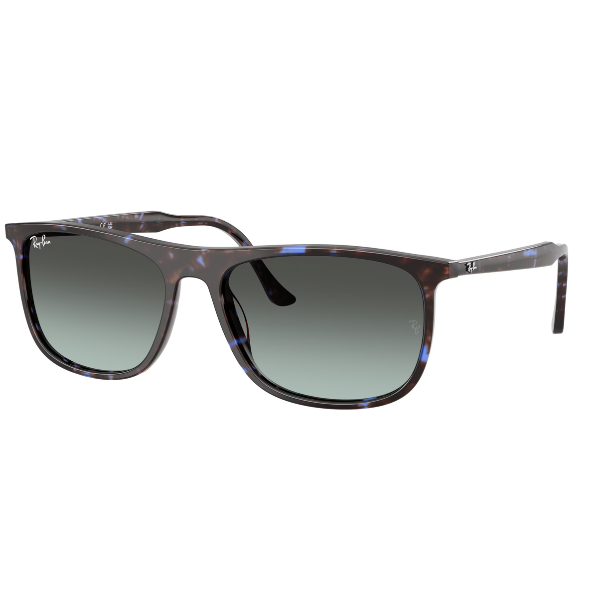 RB2216-1430GK in Havana Blue Turtle / Blu Vintage Gradient Black
