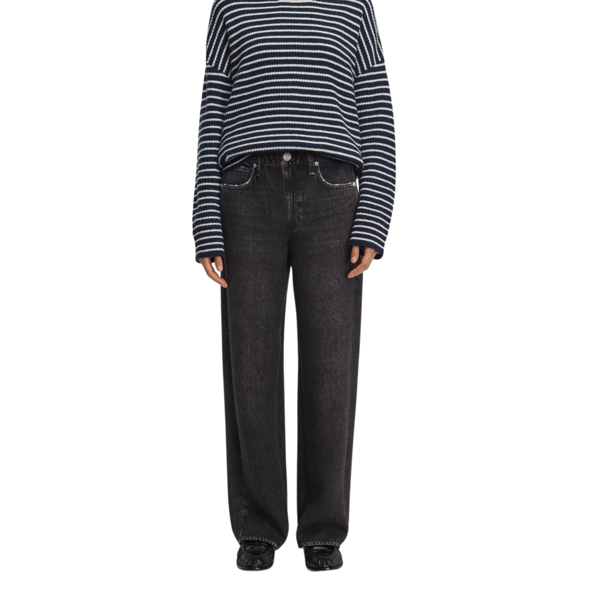Rag & Bone Womens Rb Miramar Mallow Wide Pull On- Belmont