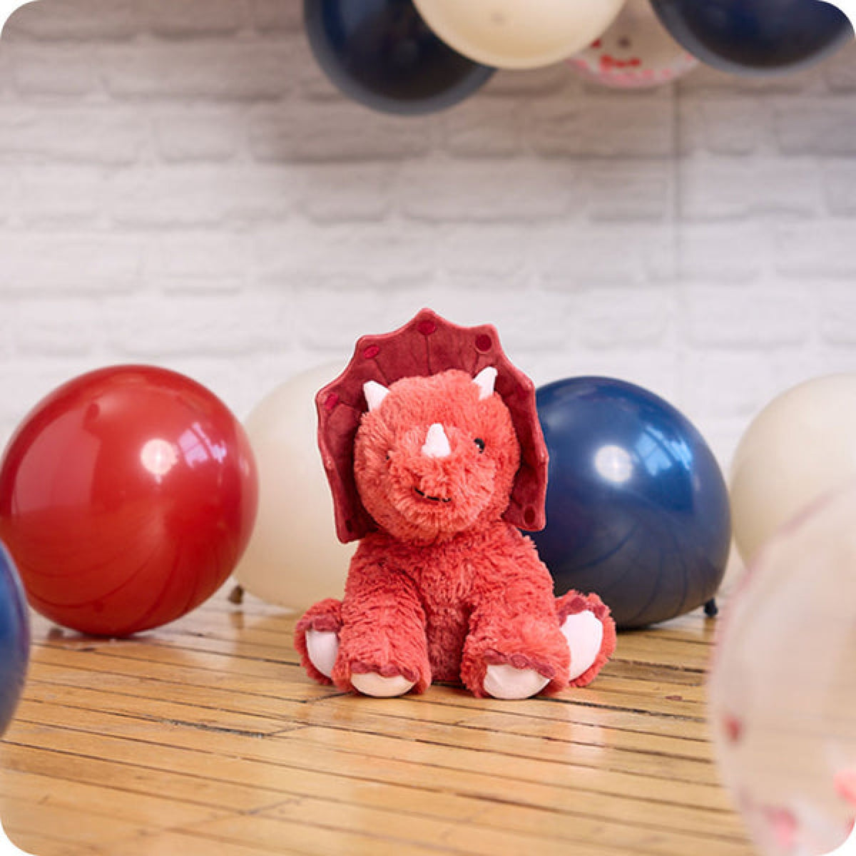 Warmies Red Triceratops Warmies