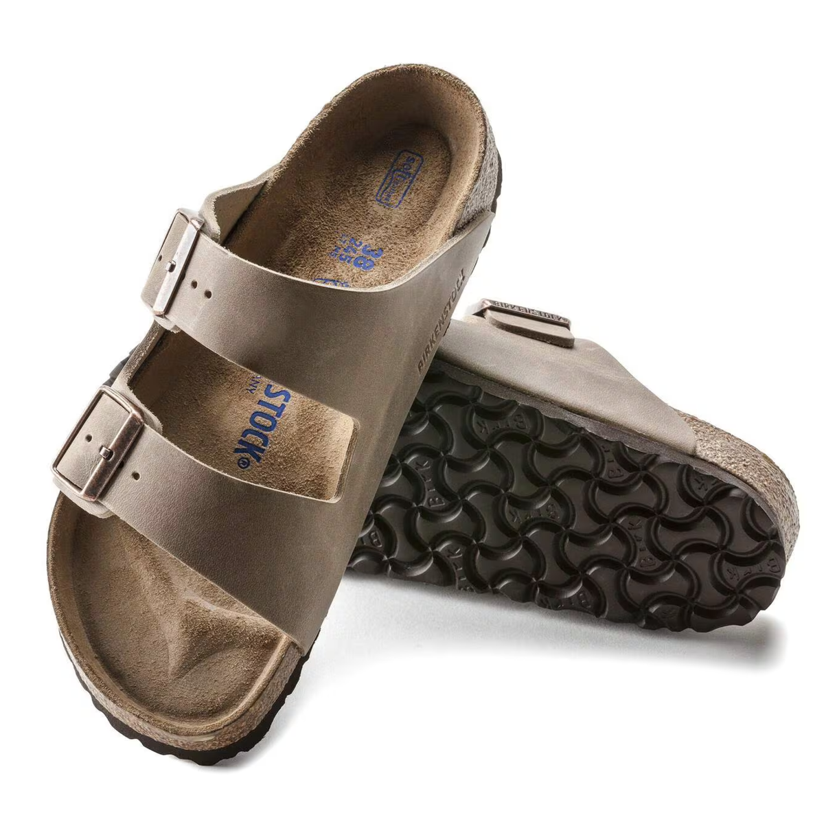 Brokenstock Regular Arizona Taupe Suede S/FB-Taupe