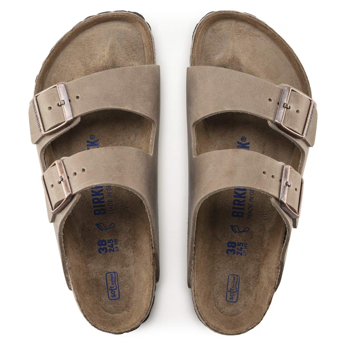 Brokenstock Regular Arizona Taupe Suede S/FB-Taupe