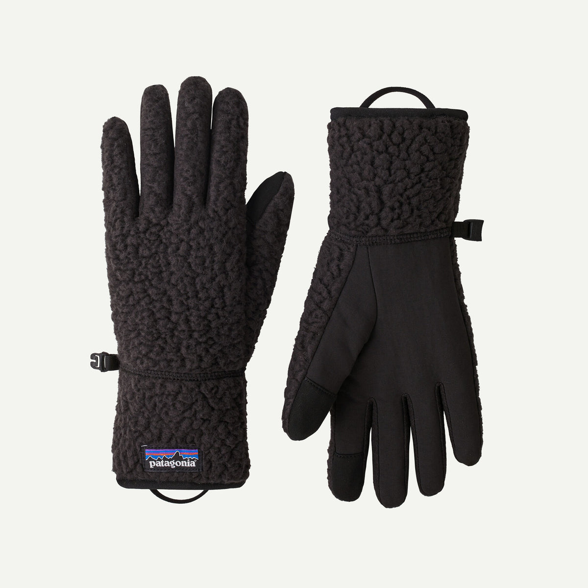 Patagonia Retro Pile Gloves - BLK_Black