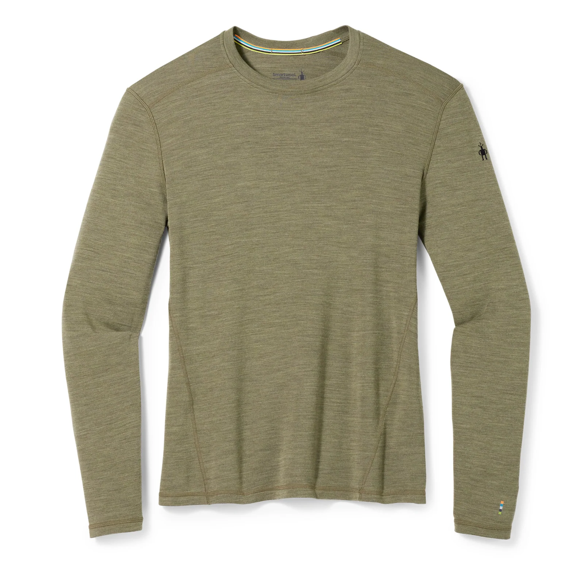 Smartwool Mens Merino 250 Baselayer Crew-Winter Moss Heather