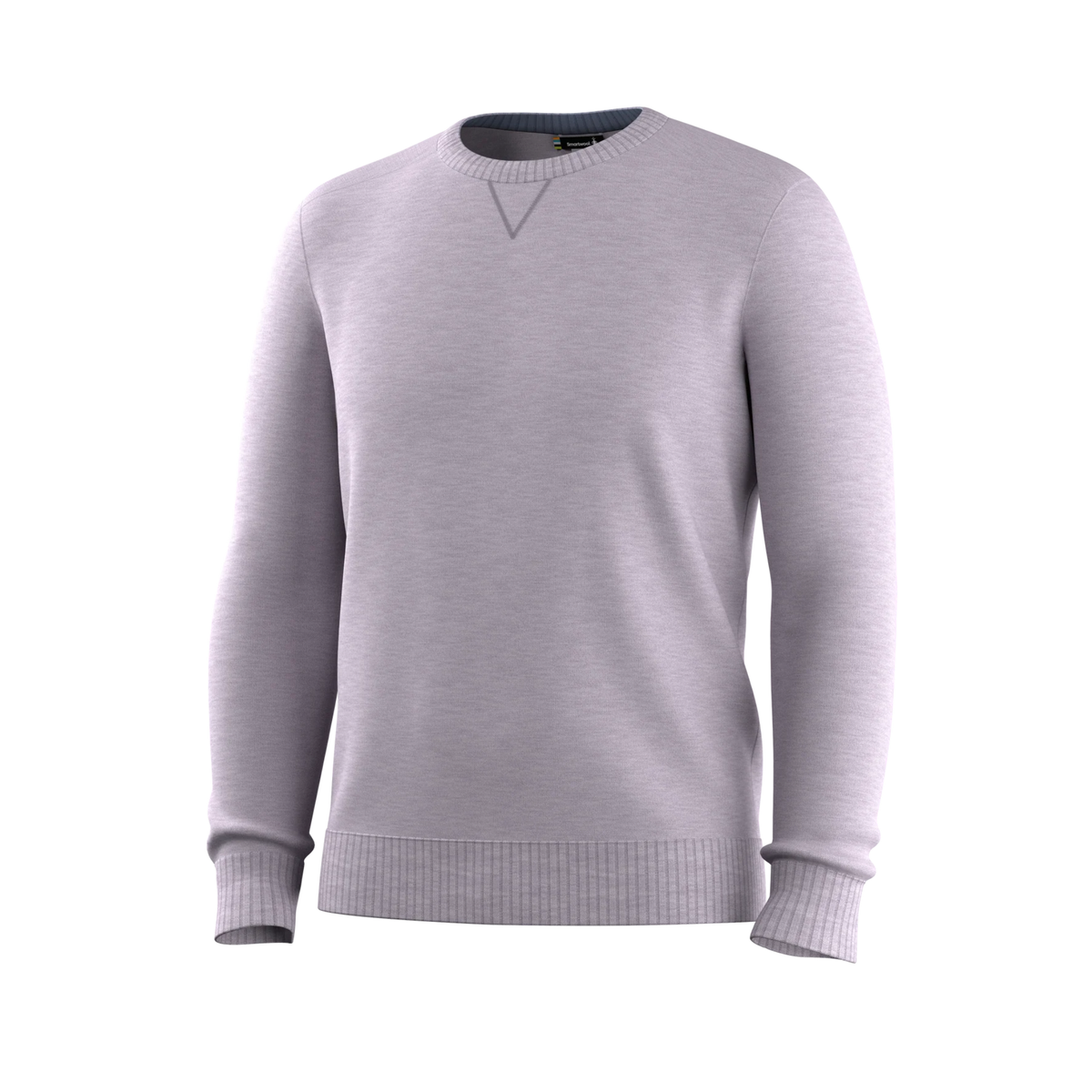 Smartwool SMARTWOOL Mens Sparwood Crew Sweater- Purple Strom Heather