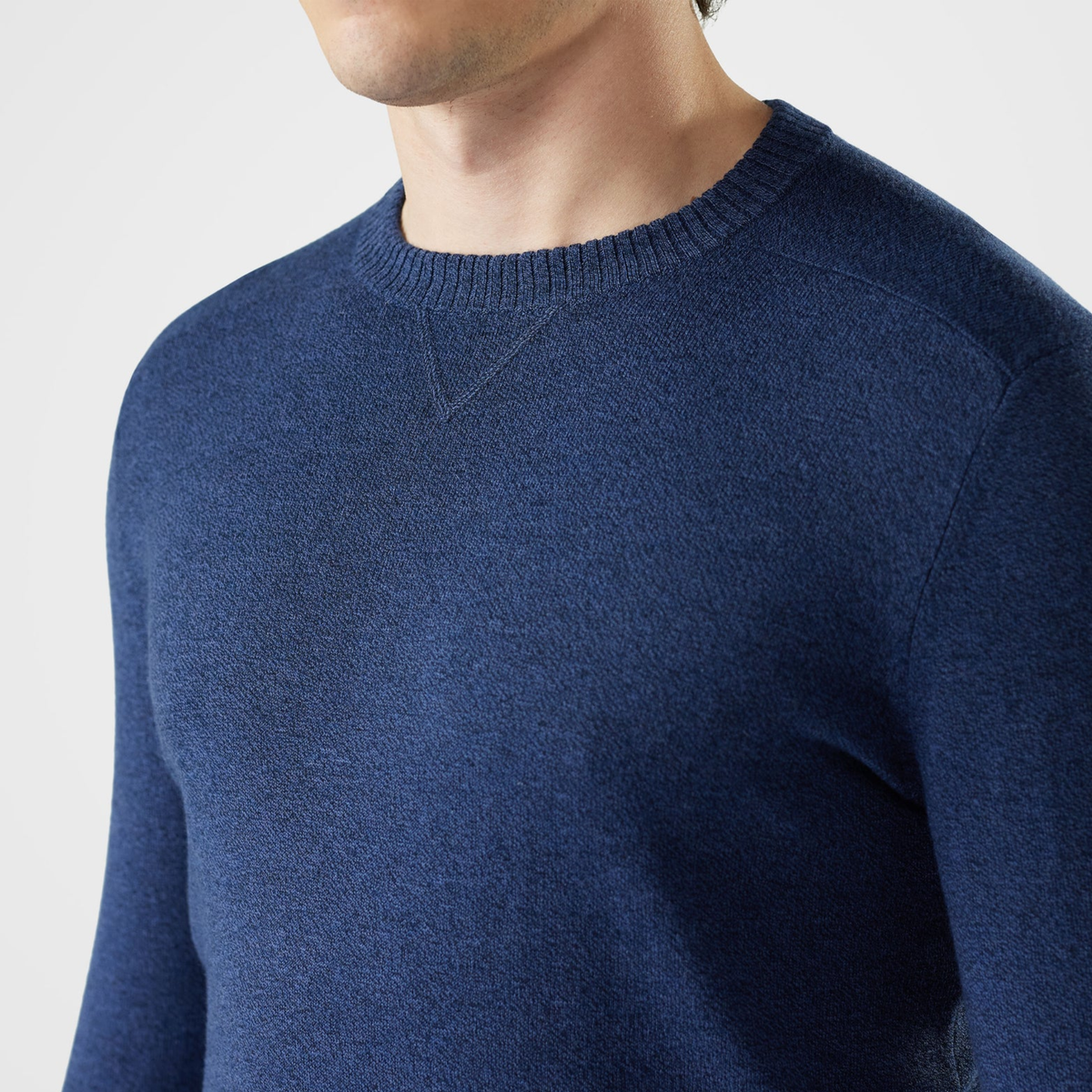 Smartwool SMARTWOOL Mens Sparwood Crew Sweater-Deep Navy Nightfall Blue