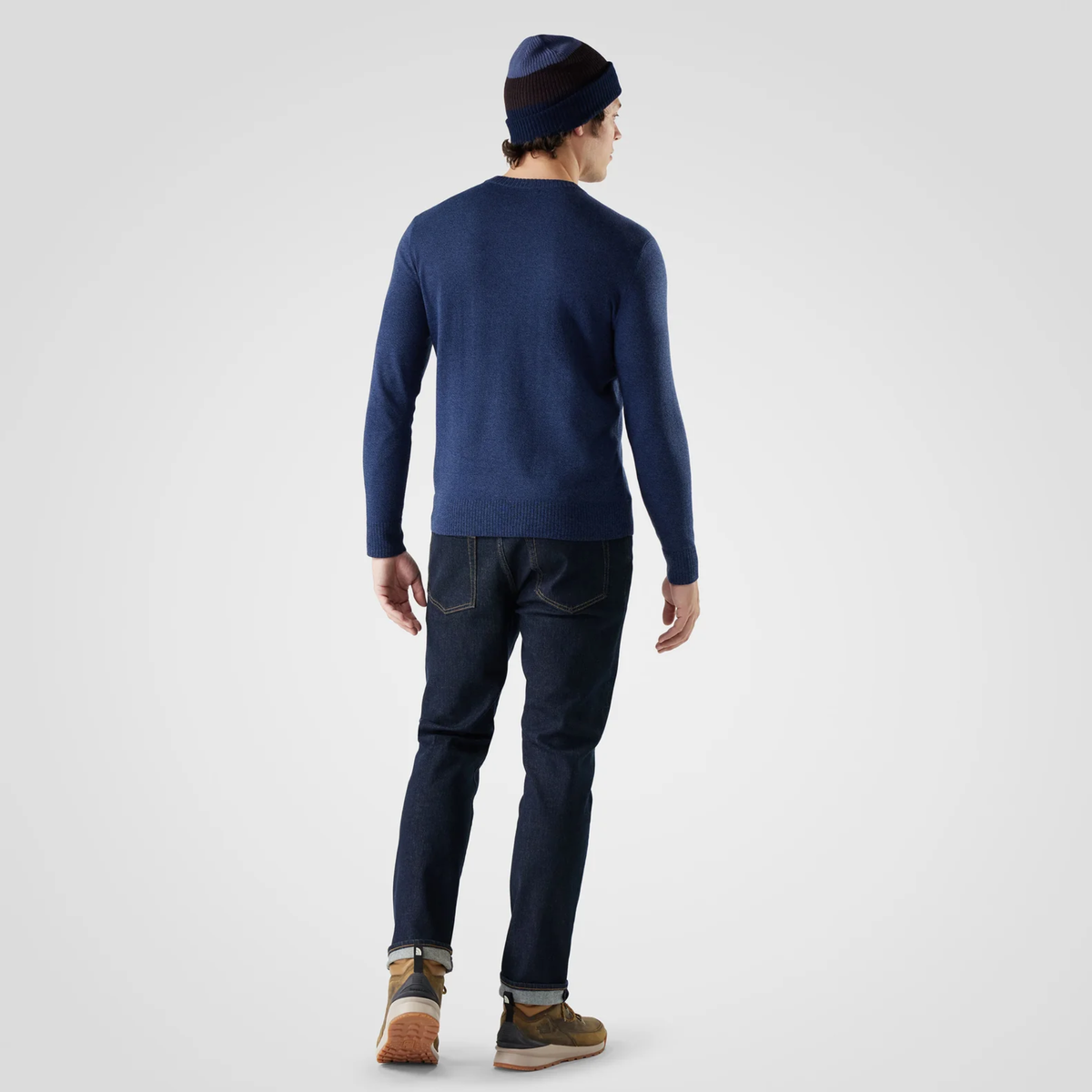 Smartwool SMARTWOOL Mens Sparwood Crew Sweater-Deep Navy Nightfall Blue