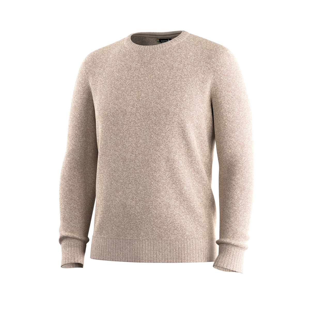 Smartwool SMARTWOOL Mens Sparwood Crew Sweater-Mocha Heather Marl