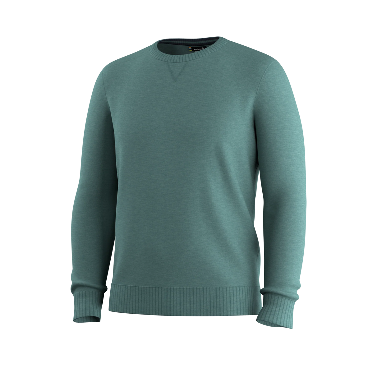 Smartwool SMARTWOOL Mens Sparwood Crew Sweater-Dusty Teal Heather