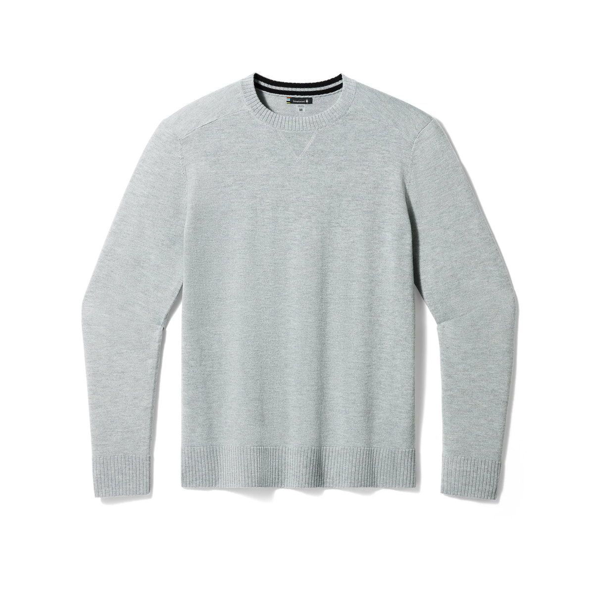 Smartwool SMARTWOOL Mens Sparwood Crew Sweater-Light Grey Heather