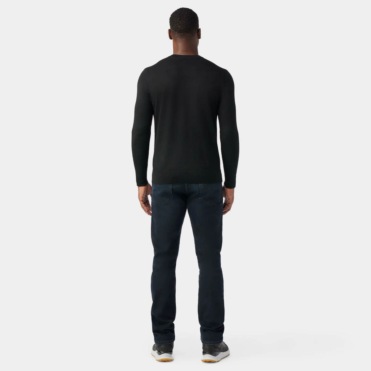 Smartwool SMARTWOOL Mens Sparwood Crew Sweater-Black