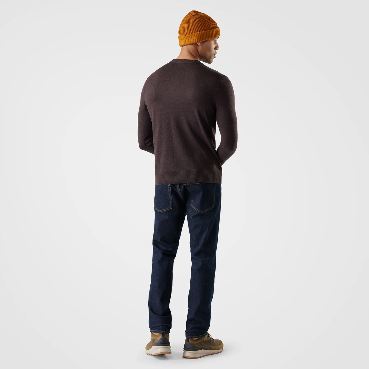 Smartwool SMARTWOOL Mens Sparwood Crew Sweater-Mink Heather