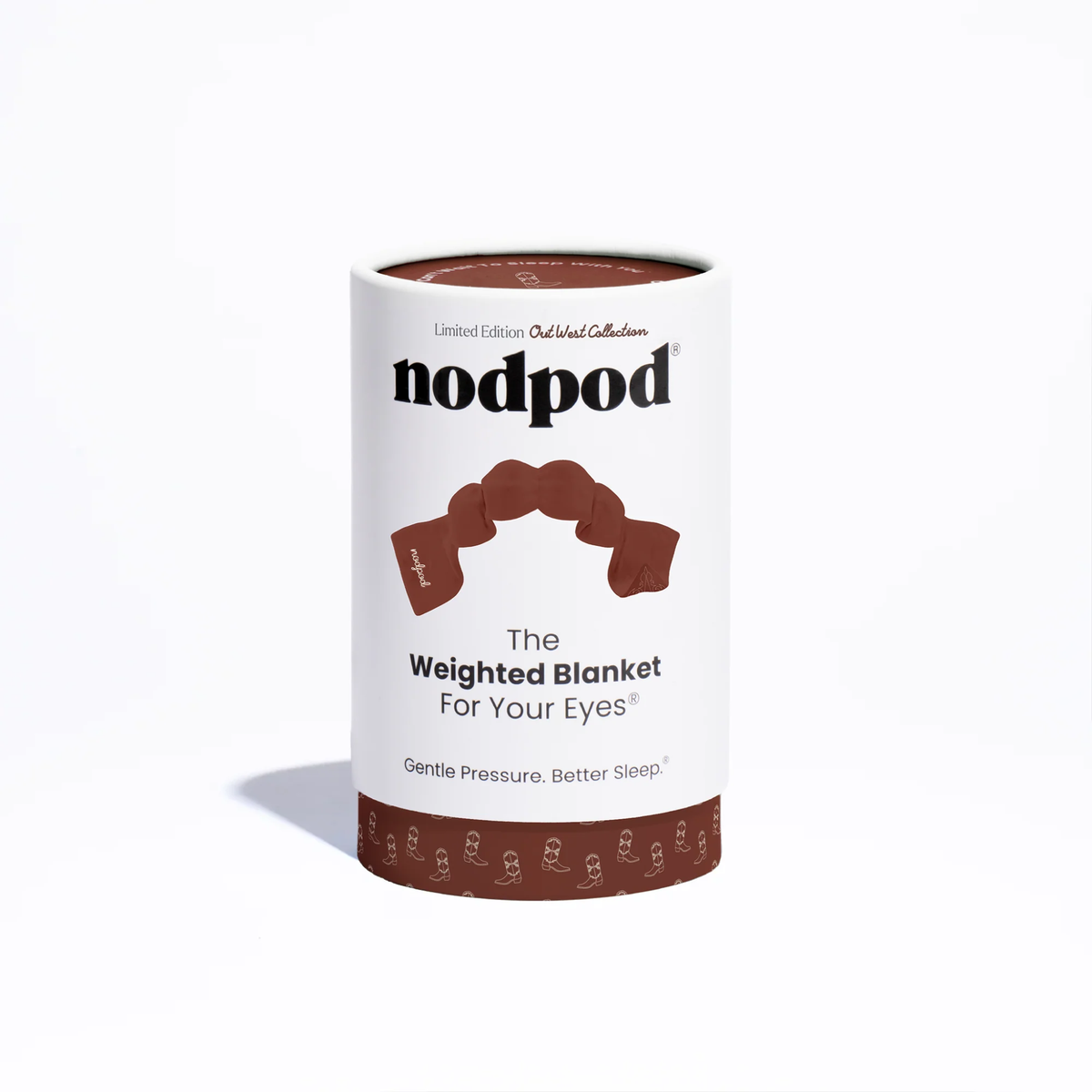 Nodpod Saddle Up Weighted Sleep Mask - Eye Mask-Saddle