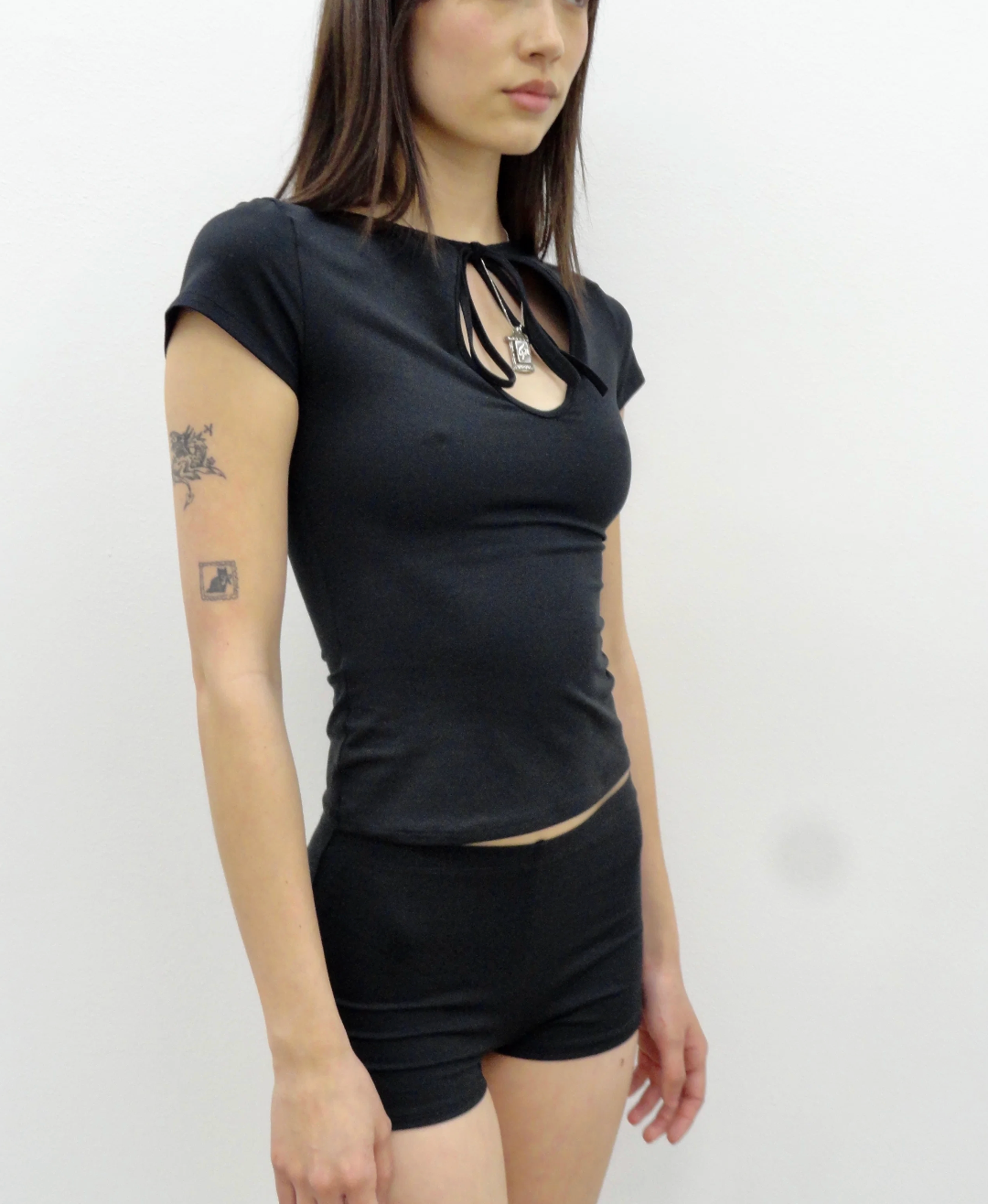 Womens Cleo Top in Midnight