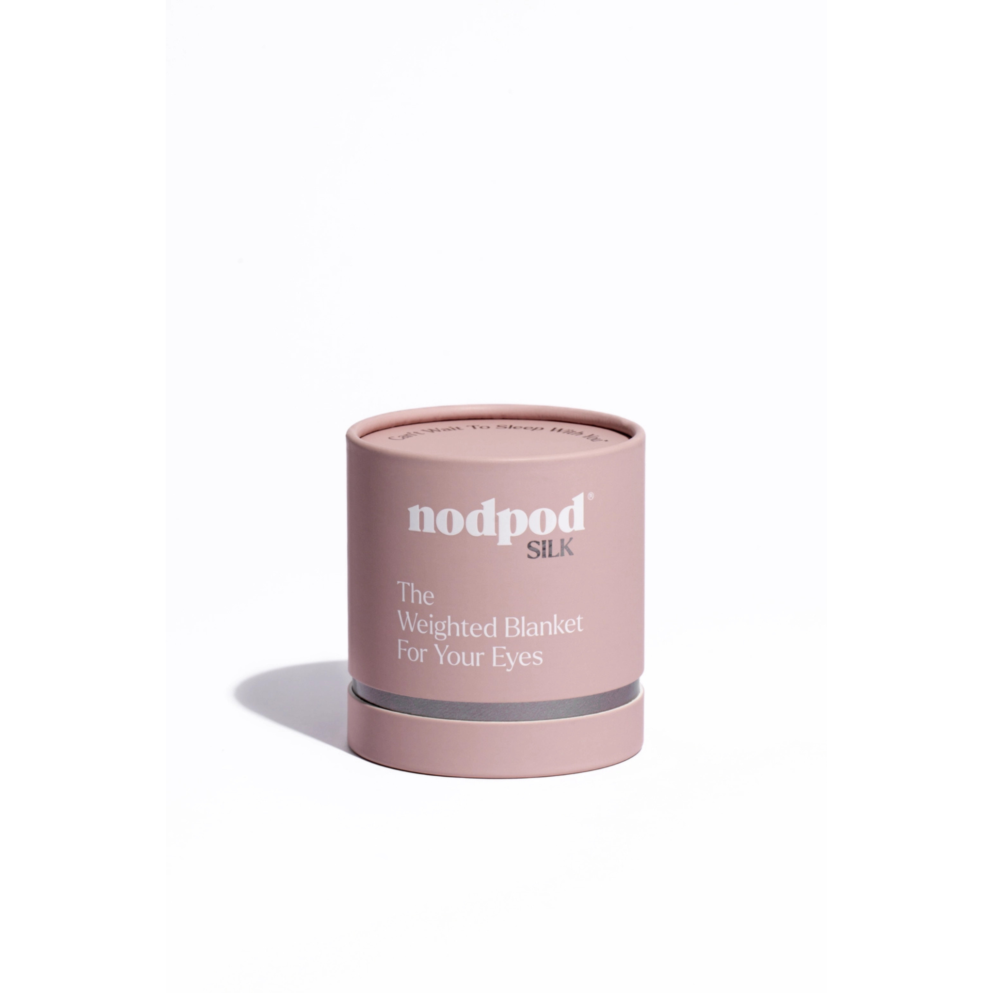 Nodpod Silk Weighted Sleep Mask - Eye Mask - Petal