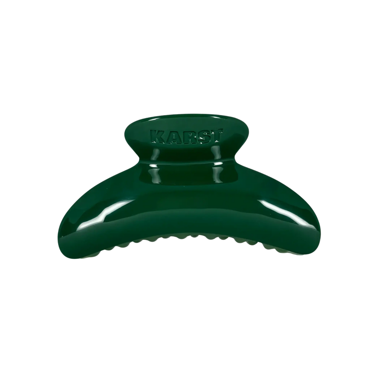 Karst Slim Hair Claw Clip - Evergreen No Charm Ring-Evergreen
