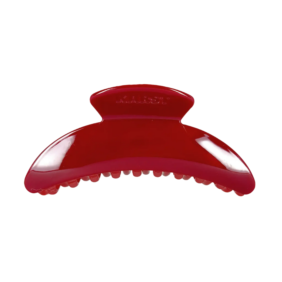 Karst Slim Hair Claw Clip — Maraschino No Charm Eyelet-Maraschino