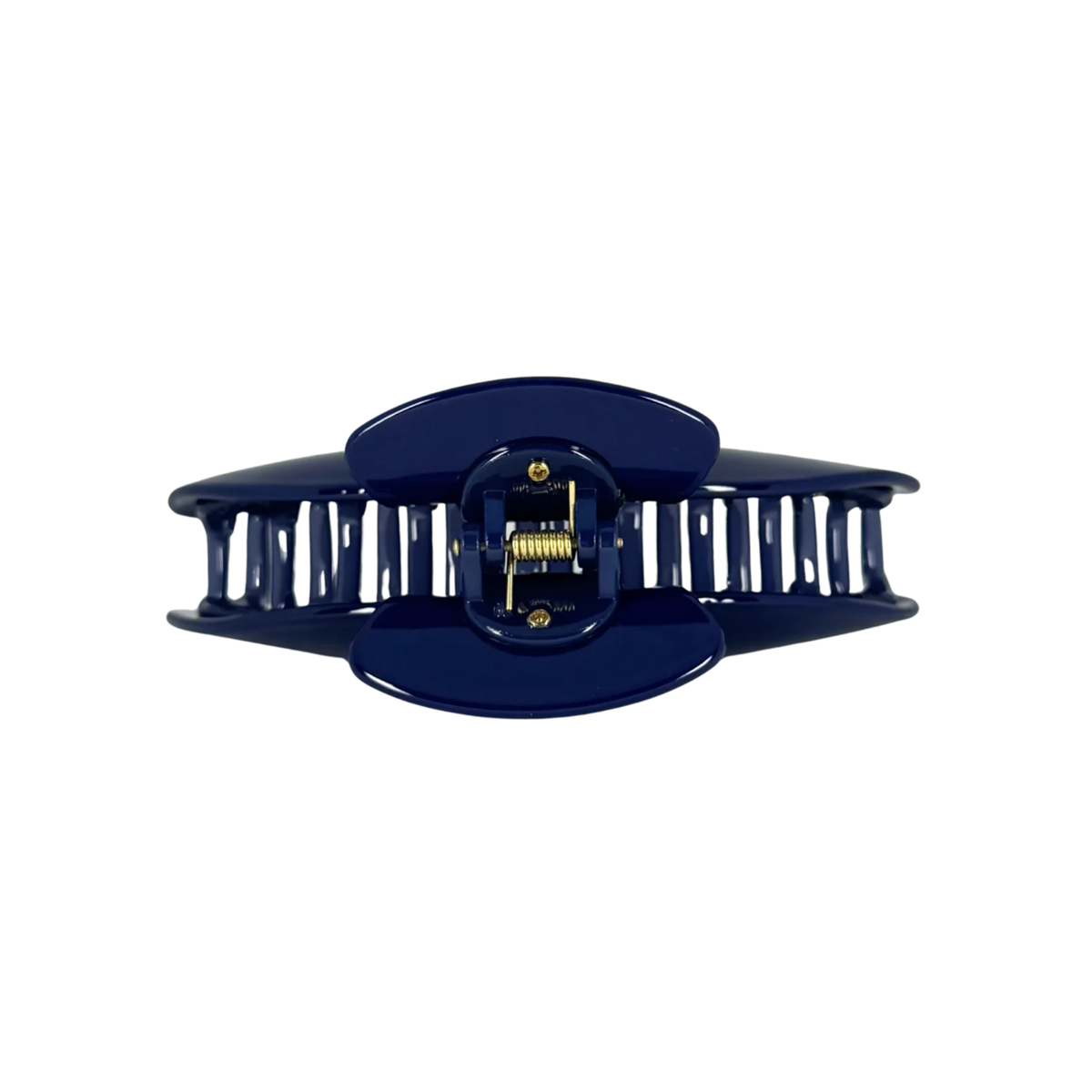 Karst Slim Hair Claw Clip — Midnight No Charm Ring-Midnight