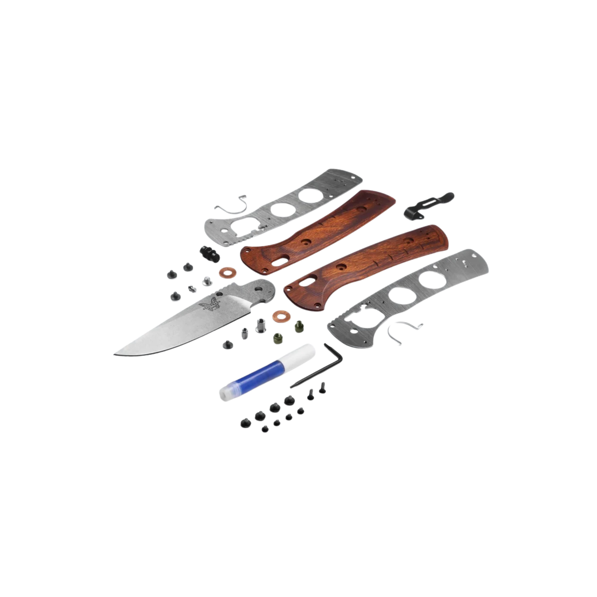 Benchmade SlipRidge | Wood | Modified Clip-point