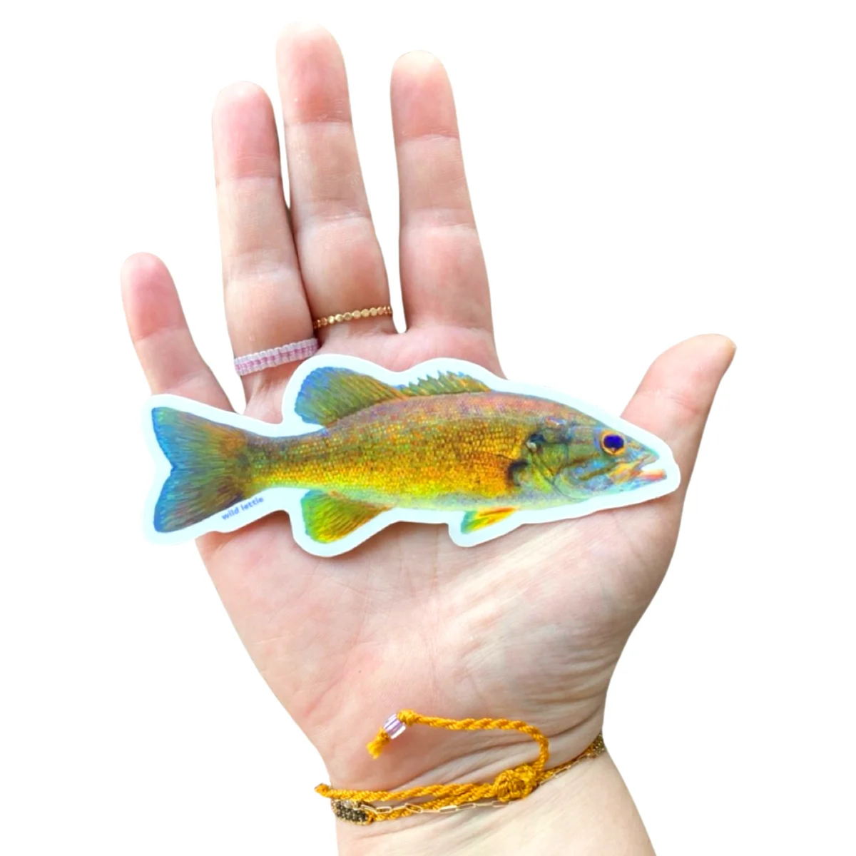 Wild Lettie Small Mouth Sticker