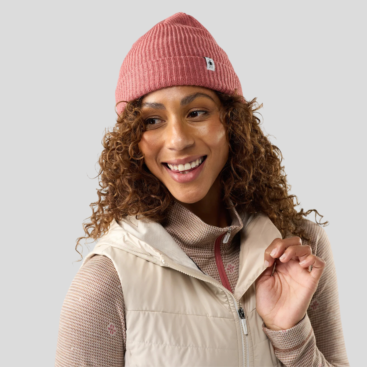 Smartwool Beanie-Rose Wood Heather