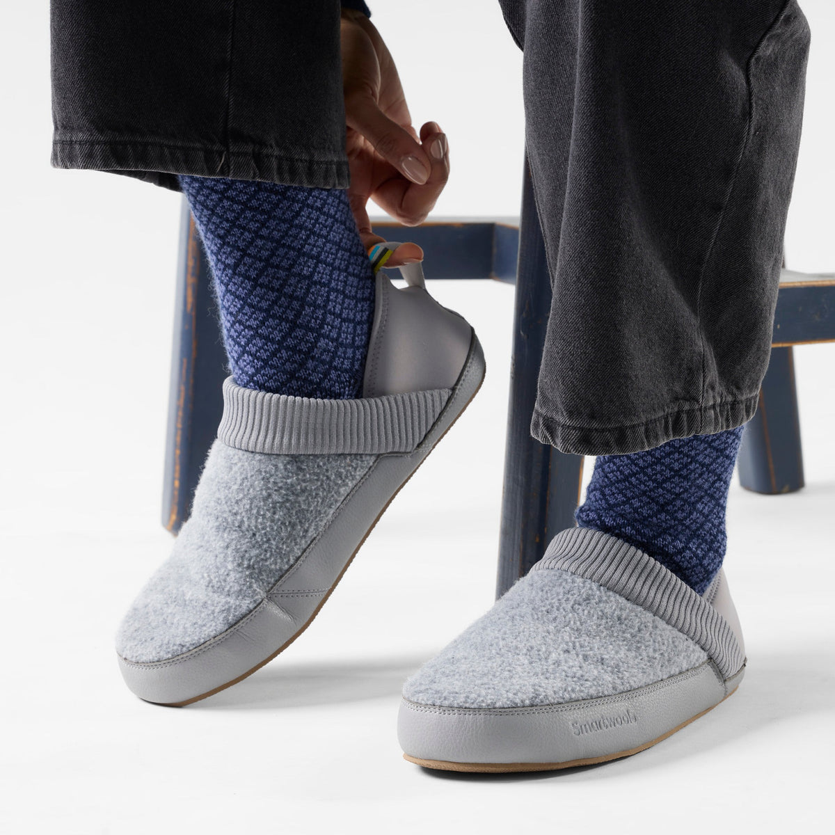 Smartwool Smartwool Cabin Mule Slipper - Light Gray Heather