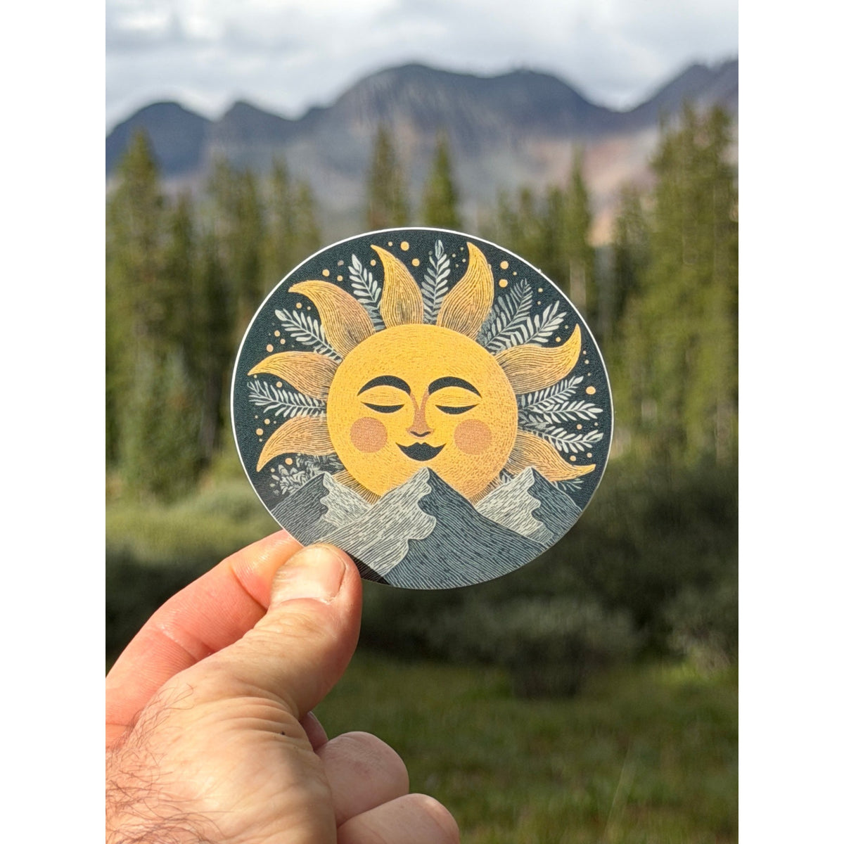 Sticker Art Sol Sticker