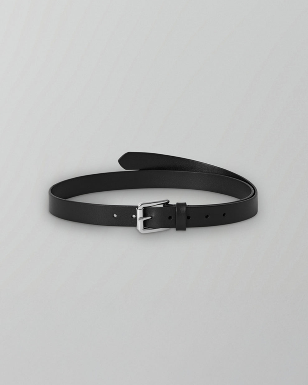 Womens Long Belt in Black