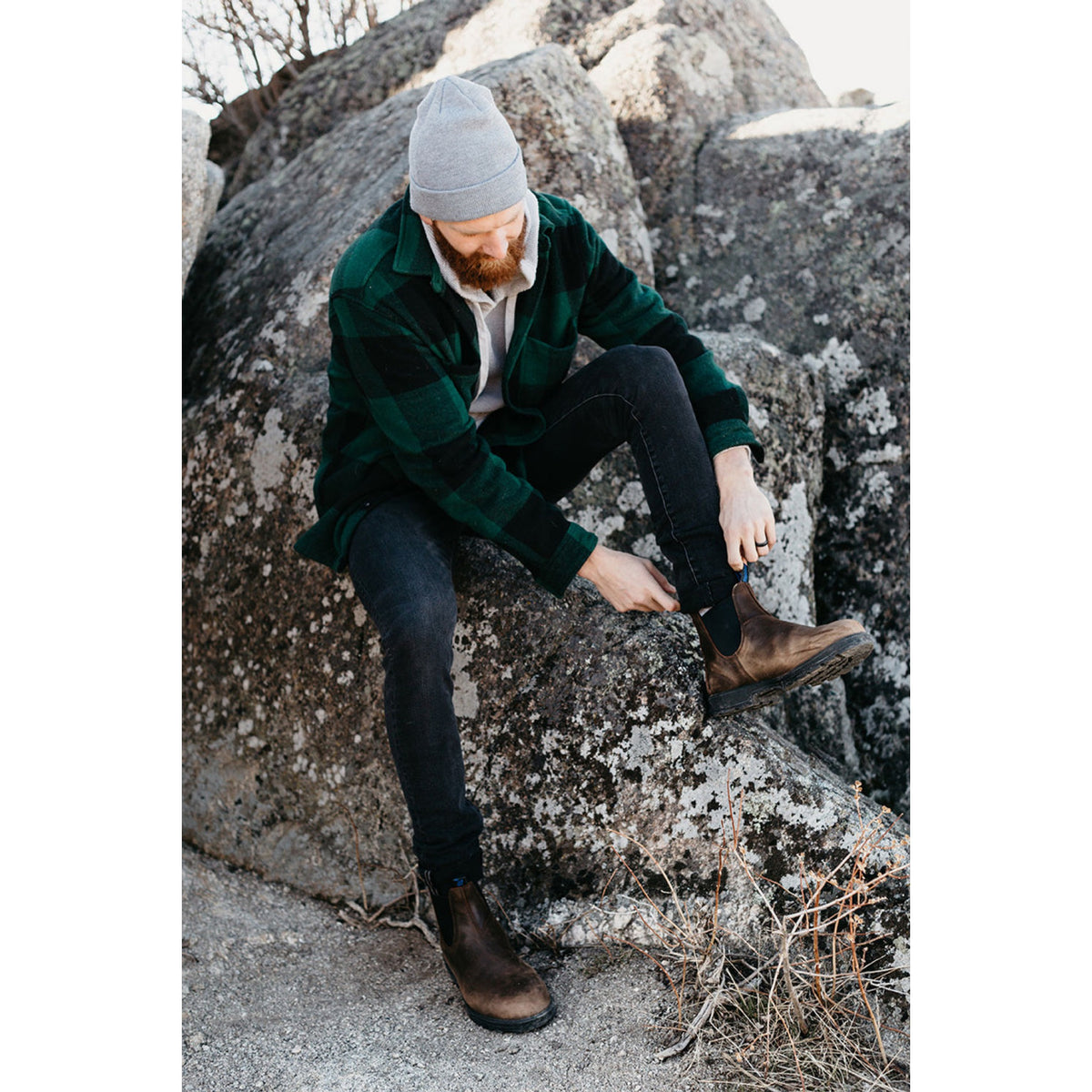 Blundstone Thermal Boots in Antique Brown - Antiquebrown