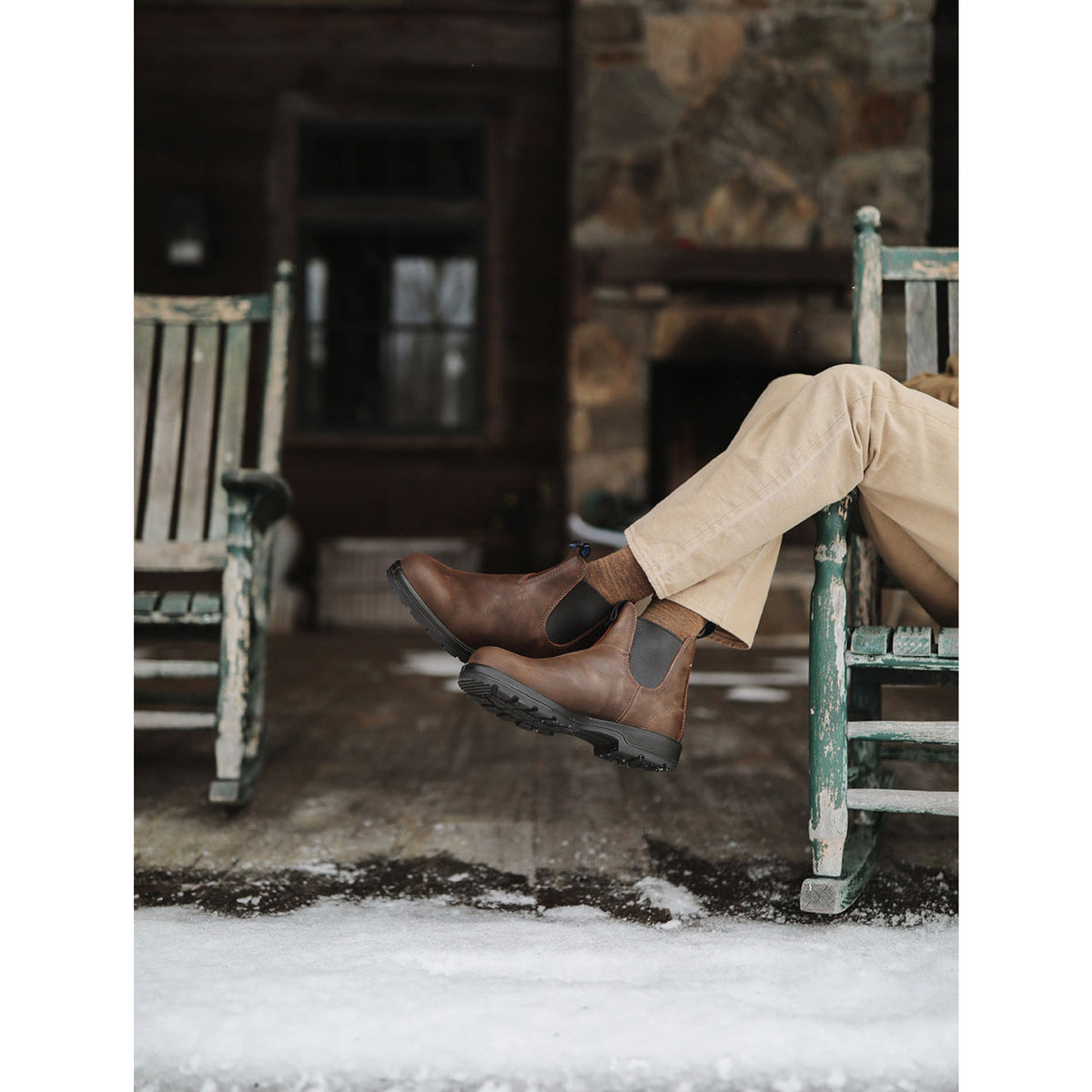 Blundstone Thermal Boots in Antique Brown - Antiquebrown