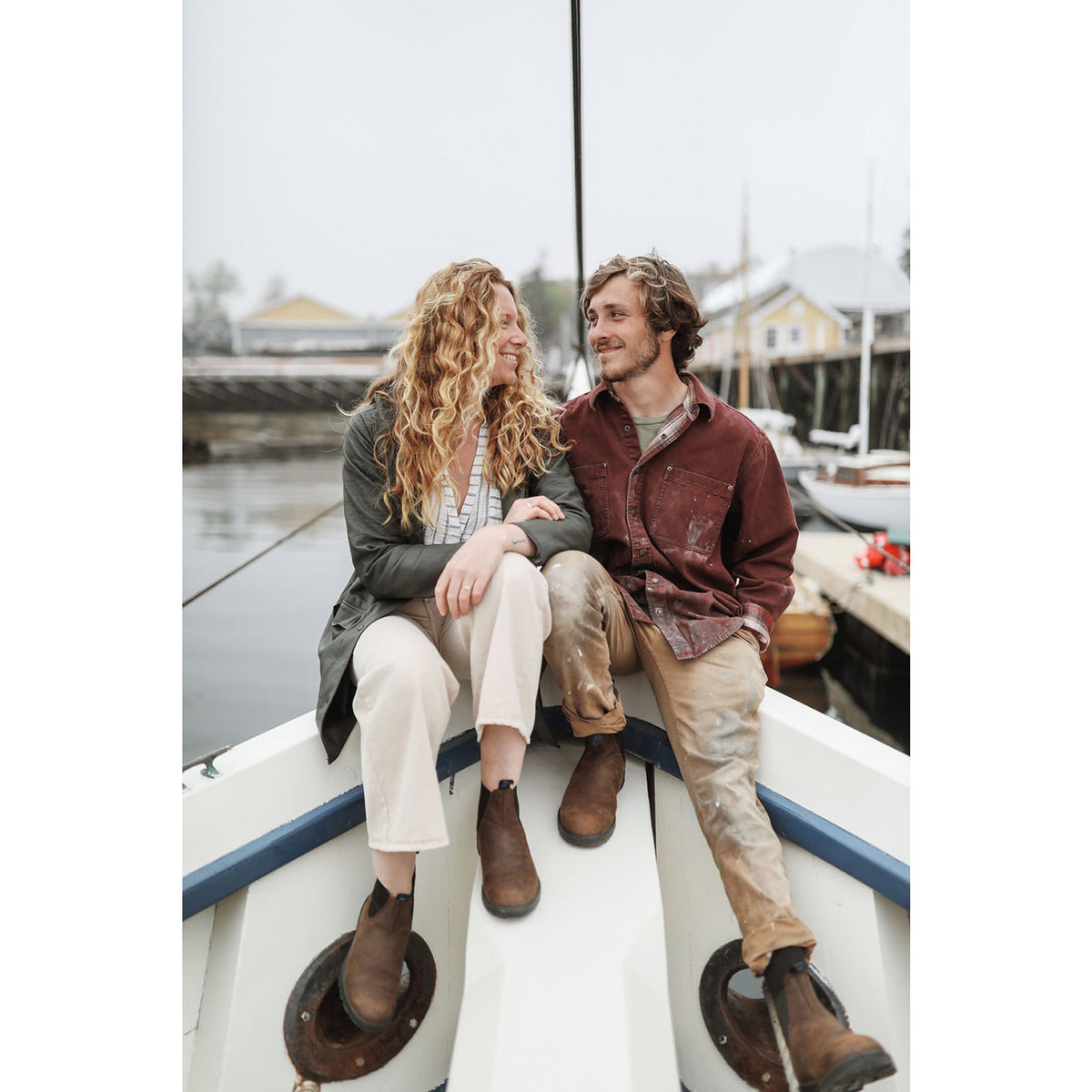 Blundstone Thermal Boots in Antique Brown - Antiquebrown