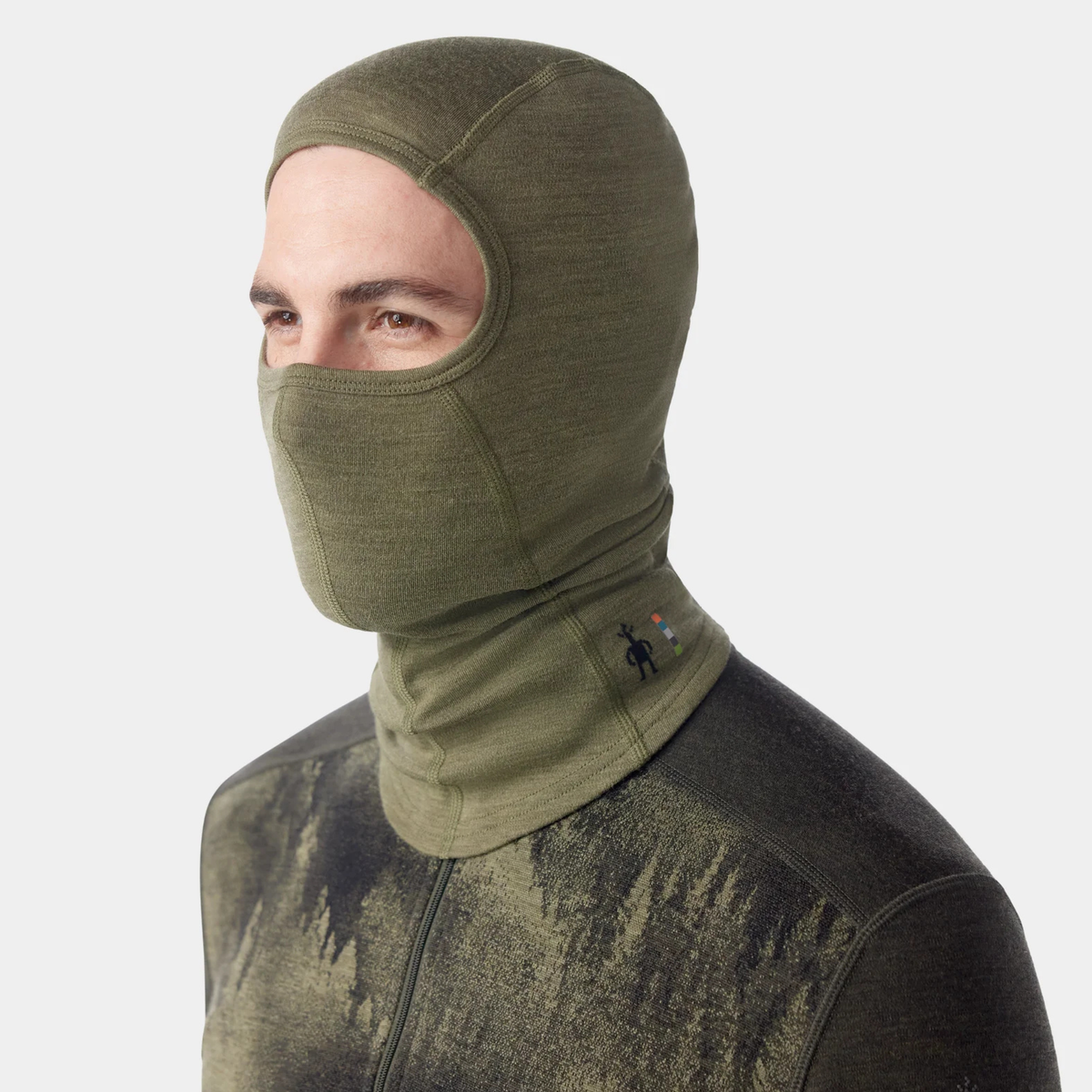Smartwool Thermal Merino Balaclava-Winter Moss Heather