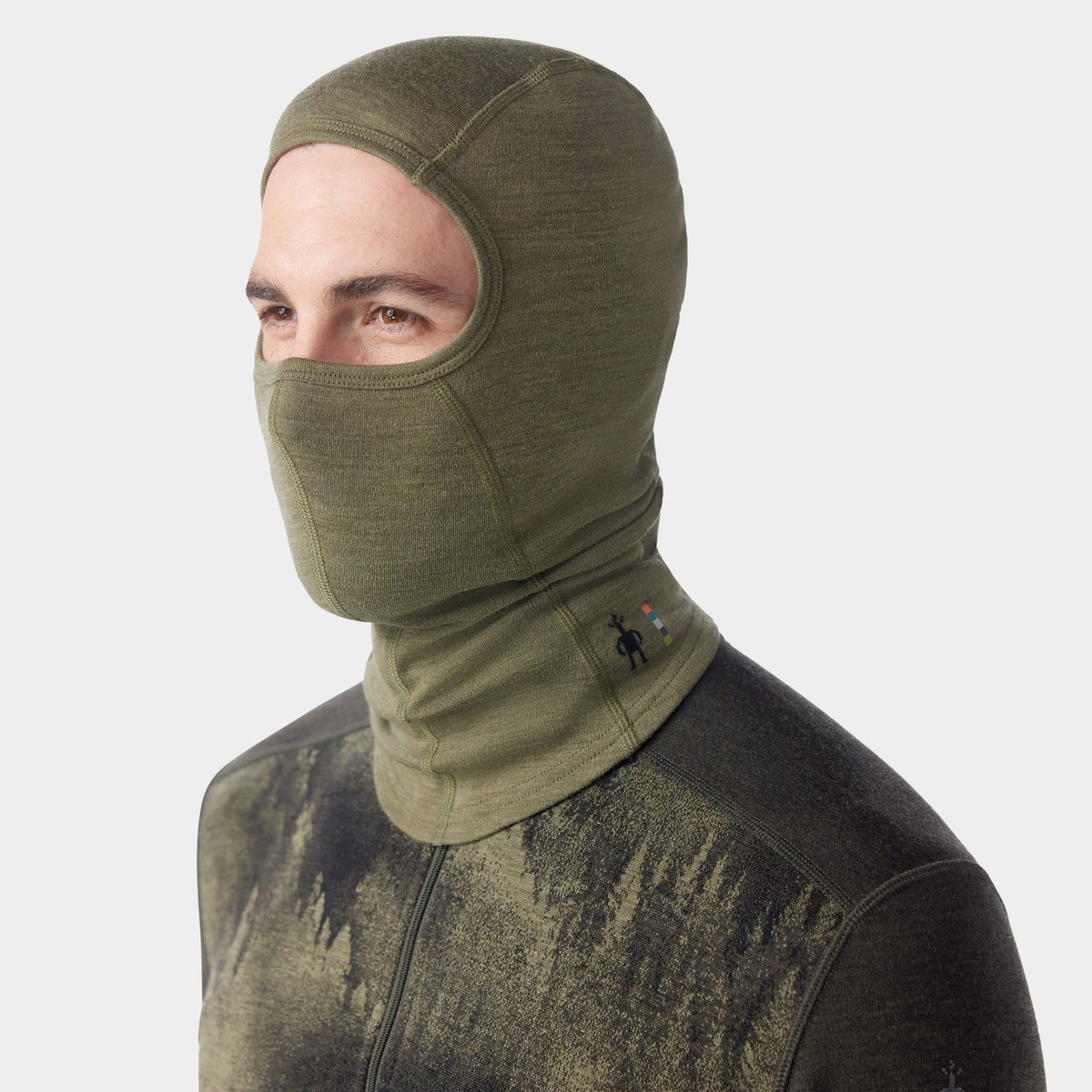 Smartwool Thermal Merino Balaclava - K66_Winter Moss Heather