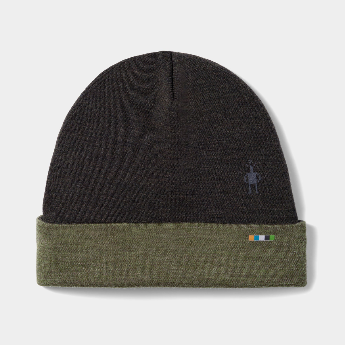 Smartwool Thermal Merino Reversible Cuffed Beanie-North Woods Heather