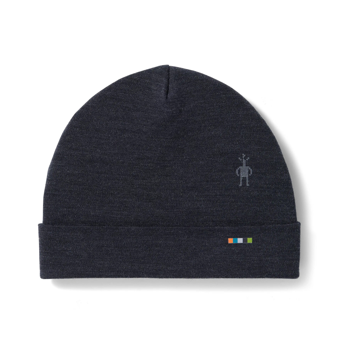Smartwool Thermal Merino Reversible Cuffed Beanie-Charcoal