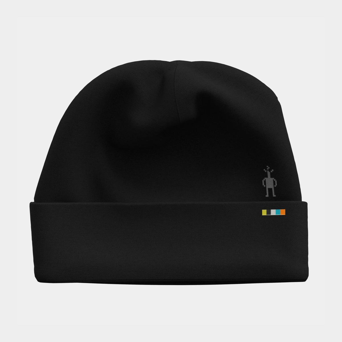 Smartwool Thermal Merino Reversible Cuffed Beanie-Black