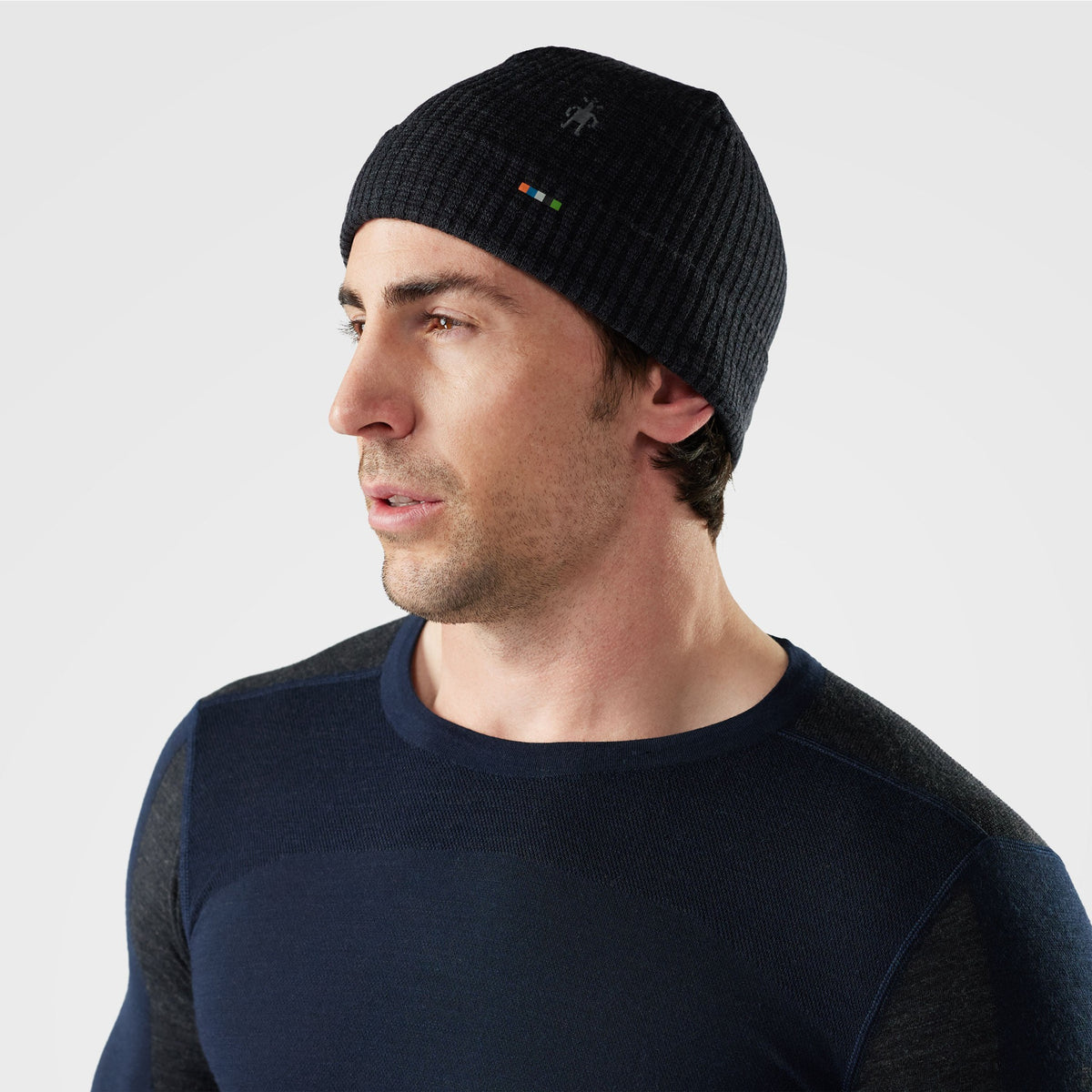 Smartwool Thermal Merino Rib Beanie F26 - 010_Charcoal Heather