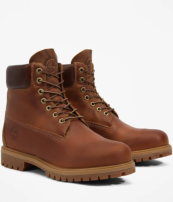 Mens Timberland Premium 6-Inch Waterproof Boot in Brown F26