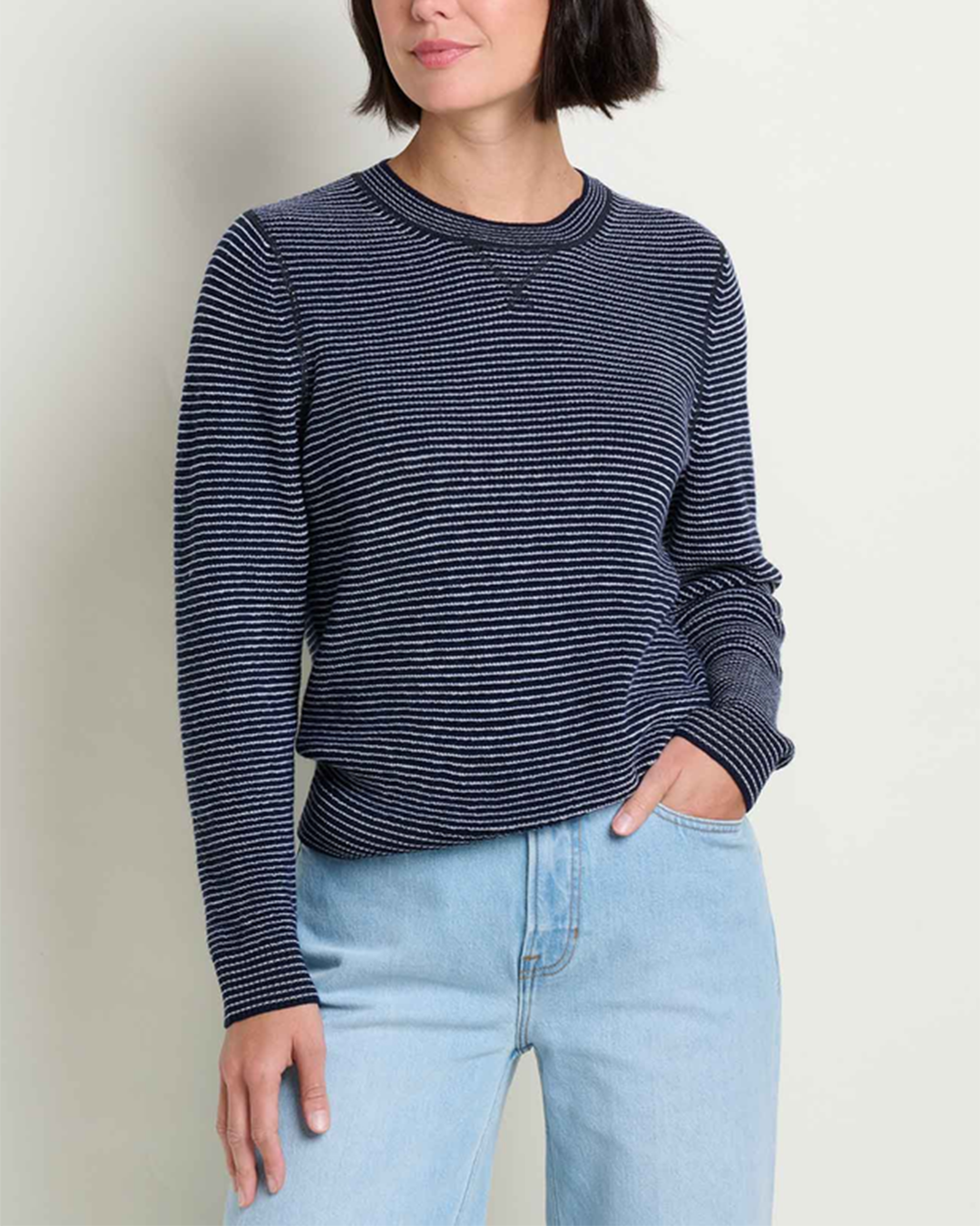 Womens Peak Merino Crew Sweater